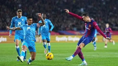 Outsider ligi nastraszył Barcelonę. Kluczowa asysta Lewandowskiego