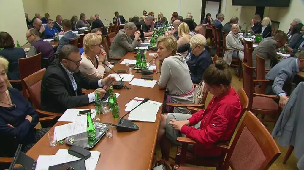 Krynicka: nie wierzę że te dzieci dobrowolnie chciały przyjść i strajkować. To proszę tam pójść i je zapytać