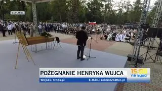 Przemówienie Jakuba Wygnańskiego podczas uroczystości pogrzebowych Henryka Wujca