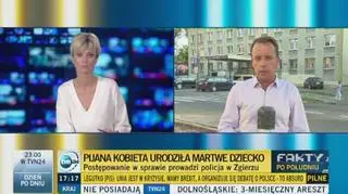 Pijana kobieta urodziła martwe dziecko. Lekarze zawiadomili prokuraturę