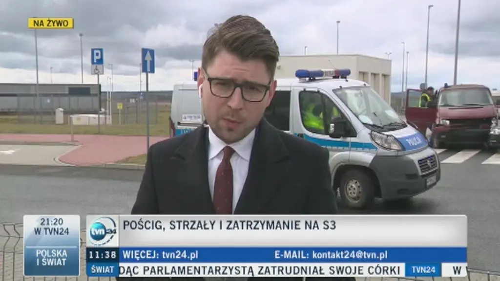 Złodziej aut uciekał przed policją. Padły strzały