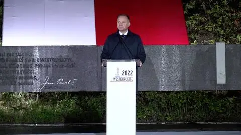 Andrzej Duda na Westerplatte