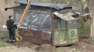 Wagon 305, wyprodukowany w 1905, odnaleziony został na działce w Fabianowie
