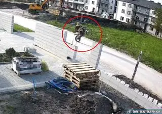 Nietrzeźwy motocyklista