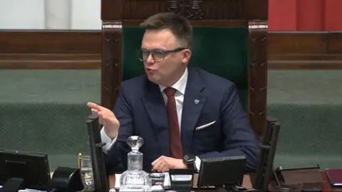 Marszałek Szymon Hołownia i "najdziwniejszy wniosek formalny"