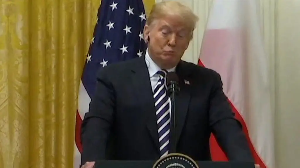 Reakcja Donalda Trumpa na słowa Andrzeja Dudy o bazie Fort Trump