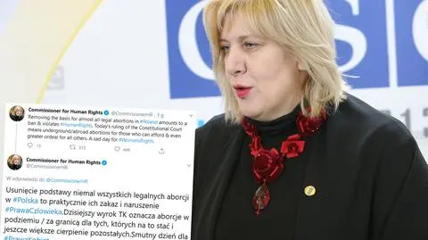 Komisarz praw człowieka Rady Europy o orzeczeniu polskiego Trybunału