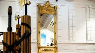 Wnętrza budynku Biblioteki Raczyńskich