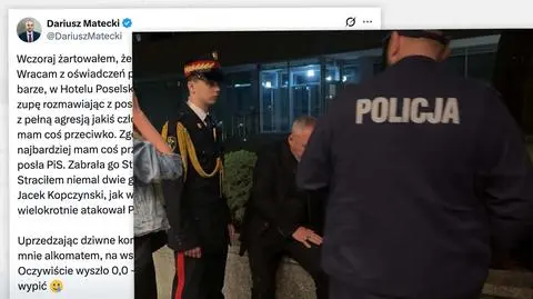 Aktor Jacek Kopczyński został zatrzymany przez policję