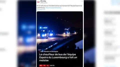 Wypadek autokaru reprezentacji. Piłkarze w szpitalu, mecz przełożony