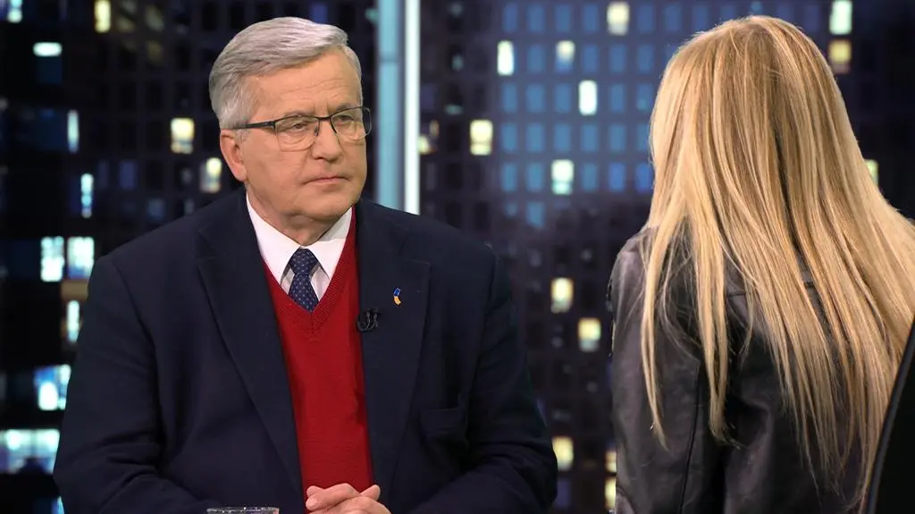 Bronisław Komorowski w "Kropce nad i"