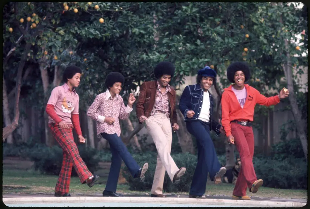 Michael Jackson wraz z rodzeństwem w czasach sukcesów The Jackson 5