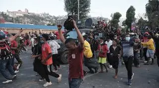 Antyrządowe protesty na Madagaskarze