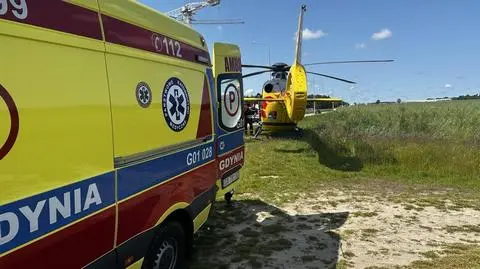 Lądował śmigłowiec Lotniczego Pogotowia Ratunkowego