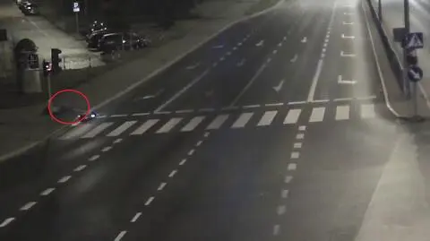 Wywrócił się na hulajnodze elektrycznej. Miał prawie trzy promile