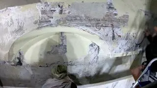 Malowidło odkryte w Kościele Bożego Ciała w Gdańsku