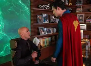 Nicholas Hoult i David Corenswet w "Supermanie" 