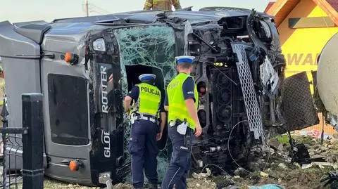 Wypadek cysterny w Miejscu Piastowym 