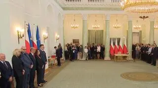 Zaprzysiężenie nowego rządu 