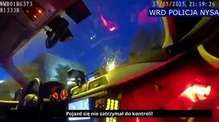 35-latek nie zatrzymał się do kontroli w Nysie