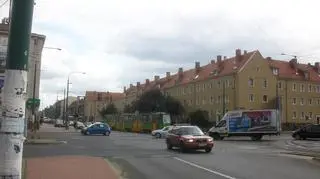 Jedno z poznańskich skrzyżowań
