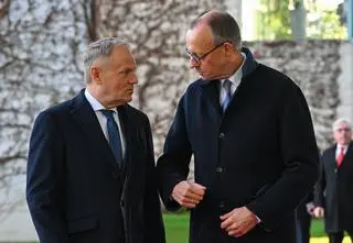 Niemieckie media o wizycie Tuska