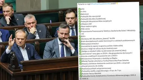 Oto "co rząd zrobił w tej kadencji"? Sprawdzamy