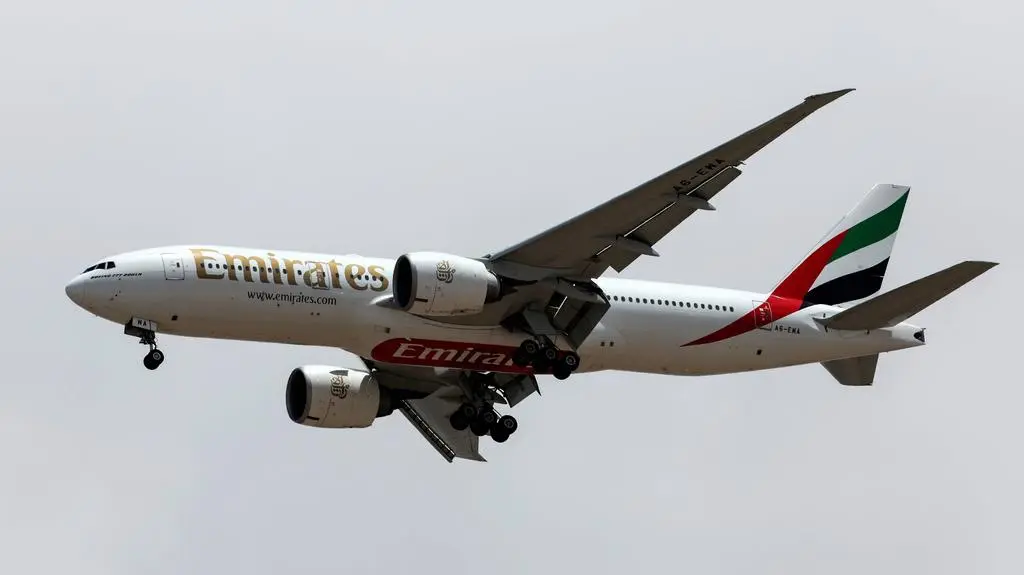 Samolot Emirates Airlines