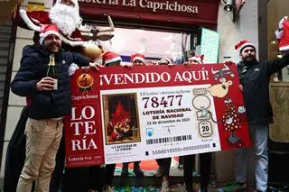 Zwycięzcy czwartej nagrody w loterii bożonarodzeniowej w Toledo