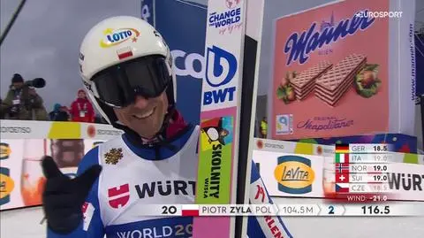 Szaleństwo Żyły. Tak kapitalnie w tym sezonie jeszcze nie skakał