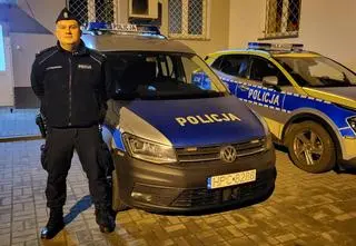 Niemowlę było poparzone, zapłakana mama poprosiła o pomoc policjanta