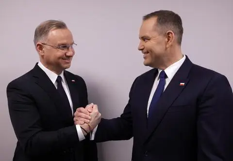 Miasto Andrzeja Dudy odwróciło się od Nawrockiego