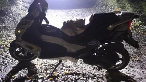 Motorowerzysta zderzył się z sarną