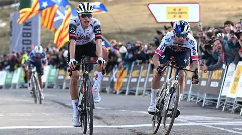 Roglicz ograny na finiszu. Polak stracił koszulkę "górala"