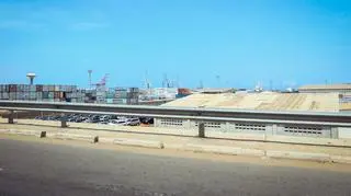 Port w Togo w Afryce