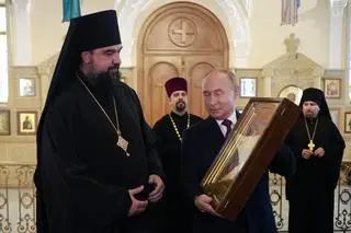 Władimir Putin w Azerbejdżanie 