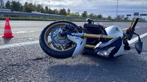 Motocyklista zginął na miejscu
