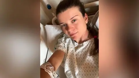 "Krwiak w środku był niebezpieczny". Polska kolarka trafiła do szpitala