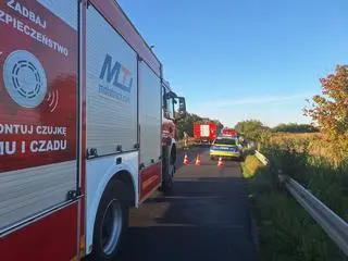 Do wypadku doszło na drodze w Rogożewie