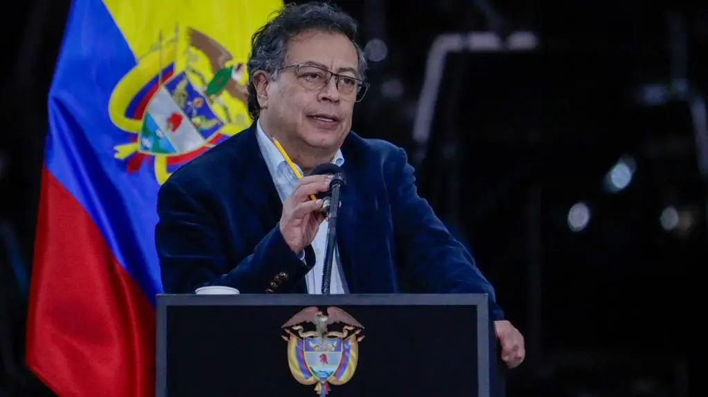 Prezydent Kolumbii Gustavo Petro