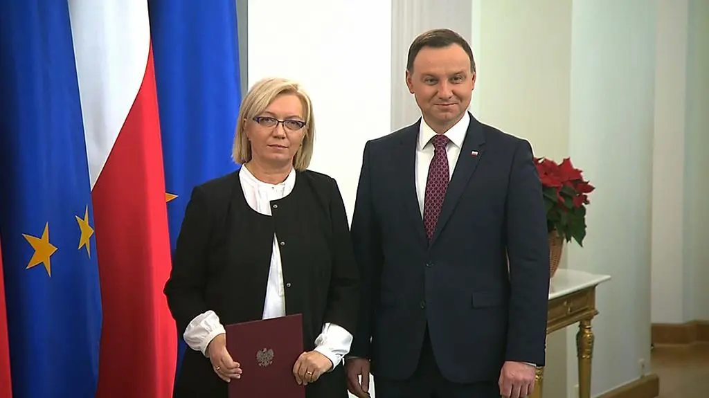 Prezydent: powierzam pani niezwykle odpowiedzialne zadanie