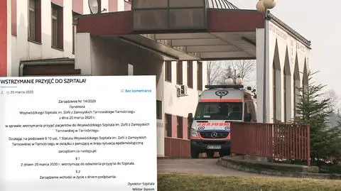 Trzy dni była na oddziale, zanim wykryto u niej koronawirusa