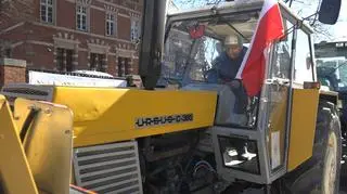 Protest rolników w Szczecinie trwa niezależnie od dymisji ministra rolnictwa - 05.04.2023 r.