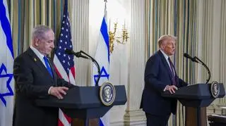 Donald Trump i Benjamin Netanjahu