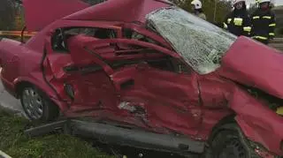 Wypadek w miejscowości Wzdół Kolonia