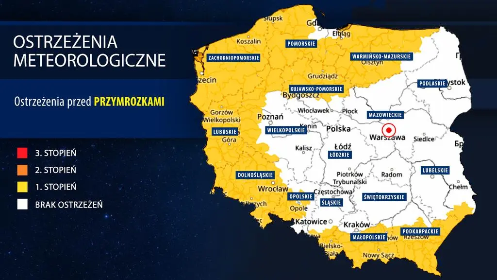 Ostrzeżenia meteorologiczne IMGW