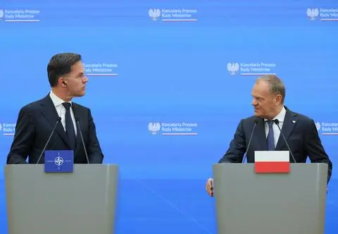 Szef NATO w Polsce: Putin musi to zrozumieć, nasza reakcja będzie niszcząca