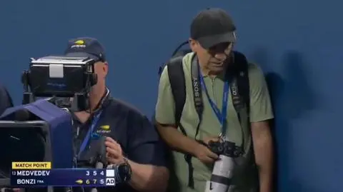 Spowodował zamieszanie na US Open. Organizatorzy bez litości