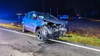 Wypadek w Złotnikach Kujawskich