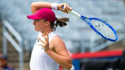 Świątek gra mecz 2. rundy turnieju WTA 1000 Montreal